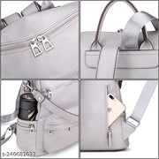 Backpack Purse for Women Convertible Travel Vintage PU Leather Shoulder Bag
