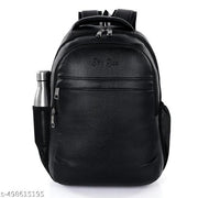 Leather Fashionate School Bags Laptop Backpack Waterproof PU Leather Backpacks for Men Women Boys & Girls Backpack