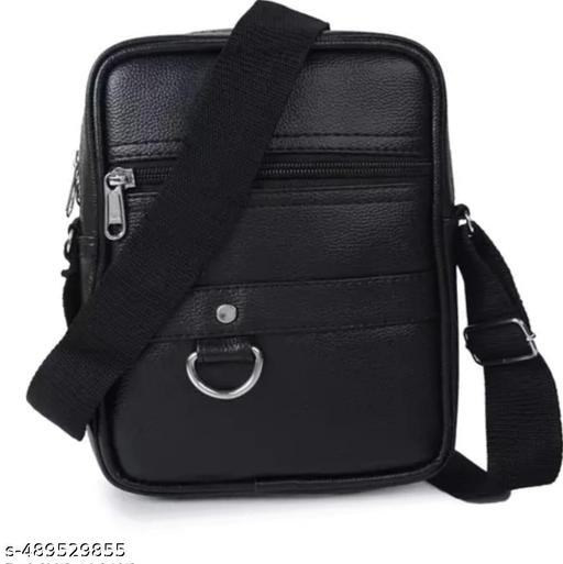 Stylish PU Leather Crossbody Fanny Pack Sling Bag for Women & Men Trendy crossbody for Traveling | One Side Shoulder sling bag stylish sling bag latest sling bag branded sling bag