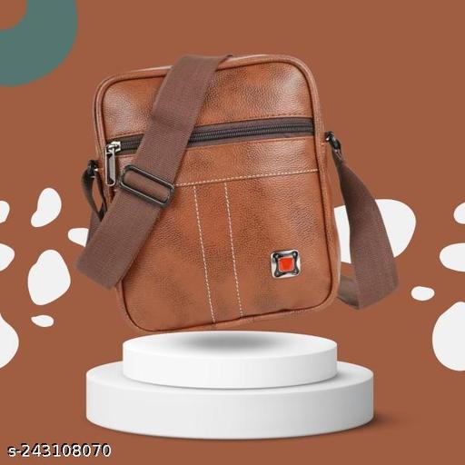 AT FASHION Men Sling & Cross Body Side Bag Combo of 2