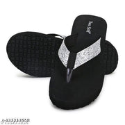 Two Soft Stylish Women Slippers  Lightweight Comfort Fancy Latest  Flip Flops  Slippers For Ladies & Girls