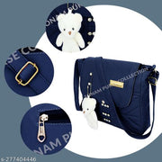 Blue colour teddy nag