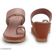 Uk Collection women Solid Toe-ring Heels