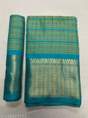 GULZARA SOF SLUB COTTON SILK SAREE