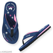 FOOTflow_DOCTOR slipper for women and girls  dr.flipflop  printed causal slipper walking slipper  comfortable _(blue)