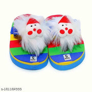 Combo of 2 Pairs Teddy Slipper Kids Flip-Flop