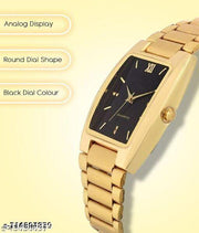 Mont Club Men's Golden Watch