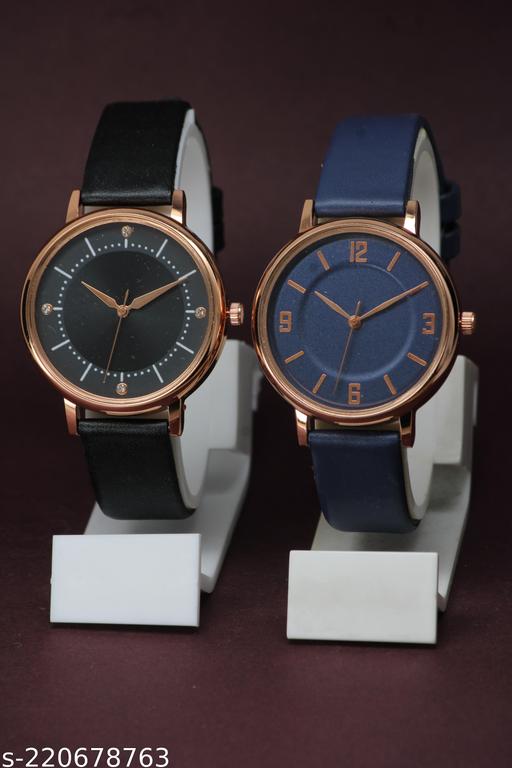 New Ethnic Designer Leather Belt Analog Watches for Women Watches for Girls