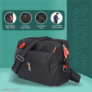 Men & Womens Cross Body Travel Sling Bag || Nylon Sling Bag || Cross Body Utility || Travel Bag || Office Business Messenger Bag || One Side Shoulder Bag For Men And Women Unisex || (Pack Of 1)