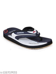 ADDA Omega-02 White Blue Men EVA slipper