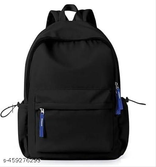 Craftwood School Backpack for Teen Girls, Boys Waterproof High School Backpack for Student Bookbag College Backpack for Women Men Casual Daypack Travel Aesthetic Backpacks Black