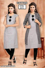 WOMAN COTTTAN KOTY STYLE KURTI