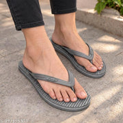 YUKI Unisex Accupressure Slippers for Men & Women – Rubber Flip Flops, Hawai Chappal for Home & Daily Use