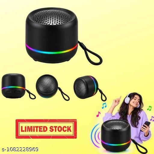 Wireless Bluetooth Speaker with Colorful RGB Light | Compact Portable Music Speaker