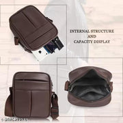 Classy Brown sling bags for men and women