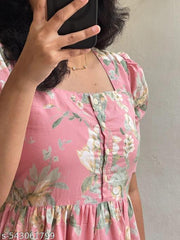 New Stylish Printed Anarkali Kurta