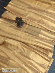BANARASI ALL OVER TISSUE SILK FANCY PARTY WEDDING WEAR SAREE