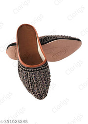 Clorigs ethnic Comfortable handmade || Handcraft Jutis For Women