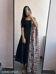 gown whith dupata