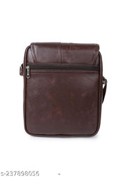 FLY Boyz Trendy /Classy Leather Sling Bag for Men / Multipurpose Crossbody Bag / Travel Bag with Adjustable Strap