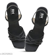 Stylish Trendy Block Heel sandals for women| Synthetic Casual Slipper For Girls | Fashion Heels For Formal Occasions Casual Office Party-Wear