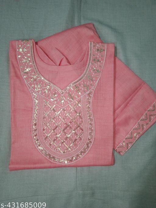 Women Embroidery Straight Fancy Kurti