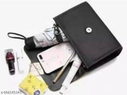 Elegant Light black Top Handle Crossbody Satchel Bag