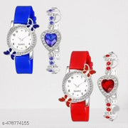 New Fancy Watch & Bracelate Combo For Girls/Womens.