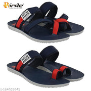 BRD-730-BRD-732 Grey Mesh Flip Flops For Men Combo Pack of 2