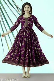 LATEST ANARKALI KURTI ON DEMAND