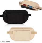 WONDERFUL Hidden Waist Bag Hidden Waist Bag Secure Travel  Belt Undercover Hidden RFID Blocking Wallet Anti Theft Passport Wallets for Men & Women Waist Pouch Purse Travel Accessories