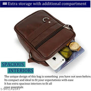 Brown crossbody bag