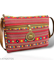Ikkat Sling Bags