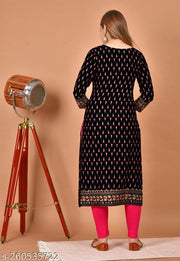 Premium Quality Straight Kurti For Woman And Girls Kurtis