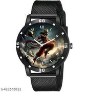 MAHADEV BLACK PU Mahadev watches