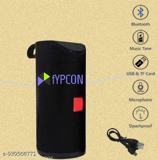 FYPCON TG-113 10W Wireless Bluetooth Portable Speaker – Powerful Sound with Deep Bass Compact Design Long Battery Life Compatible with All Smartphones Tablets and Laptops Available in Multicolour