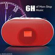 GeneCore SoundDock 10W Wireless Bluetooth Speaker with Mobile Holder, Portable Loud Bass Speaker, 6 Hours Playtime, USB/TF/AUX Support