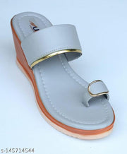 Readyway women,s solid toe-ring heel