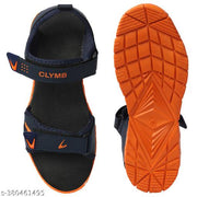 CLYMB Men's Spa Sandals with Adjustable Back Strap Ultra Soft & Flexibility Anti Skid Comfortable Waterproof Daily Mules Sports Sandals for Men