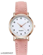 Uniqe Leather Watch For women