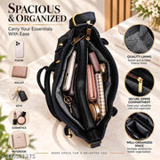 AROY Pu Leather Handbag For Women's