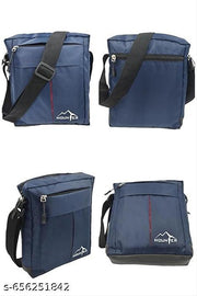 MOUNTER Stylish Nylon Sling Cross-Body Travel Office Messenger One Side Shoulder Bag for Men, Women & Boys