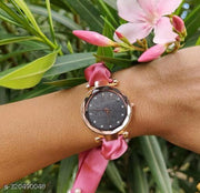 Best Quality Fabric Srcunchis watch for Women&Girls