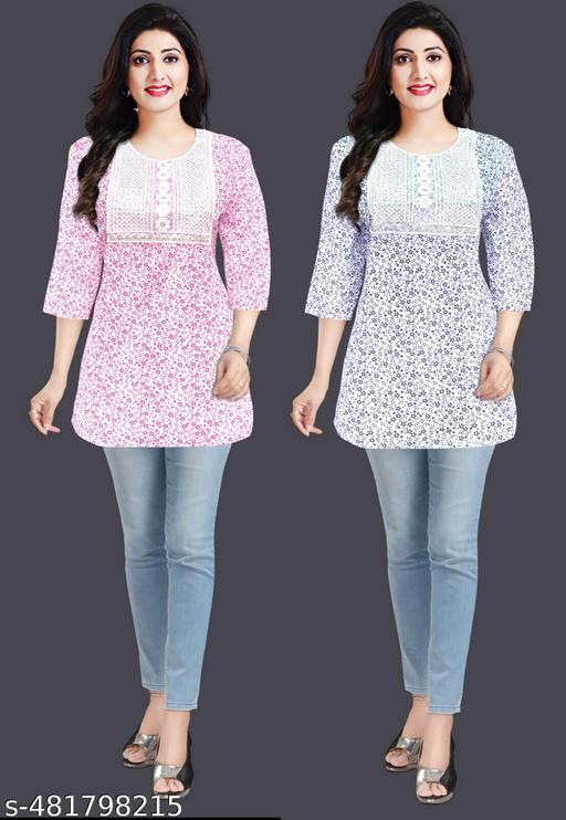 Women kurti , women embroidered kurti, women print kurti, short kurti, women short kurti