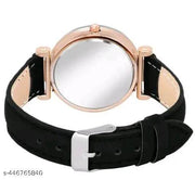 Flower Designer Leather Women's and Girl's Watch Analog Watches And Free Gift