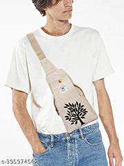 Hemp Sling Shoulder Belt, Hemp Chest Belt for both Men and Women
