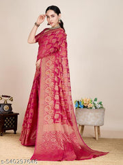 Pure Organza Saree withS PearlD Embellishments12 NEW FANCY SAREE ORGANZA NEW FANCY SAREE  NEW FANCEY SAREES