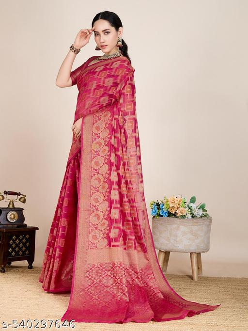 Pure Organza Saree withS PearlD Embellishments12 NEW FANCY SAREE ORGANZA NEW FANCY SAREE  NEW FANCEY SAREES