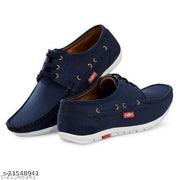 Men's Stylish Lace Up Loafers shoes