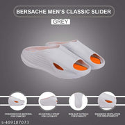 Bersache  Lightweight Stylish SLIDERS With High Quality Sole For Men (ORANGE-6148)